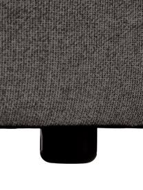 Modulares Ecksofa Lennon, Bezug: 100% Polyester Der strapa, Gestell: Massives Kiefernholz, FSC, Füße: Kunststoff, Webstoff Anthrazit, B 327 x T 180 cm, Eckteil links