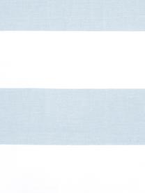 Parure copripiumino reversibile in cotone ranforce Lorena, Azzurro, 155 x 200 cm + 1 federa 50 x 80 cm