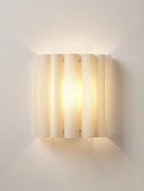 Wandleuchte Lucina aus Leinen, Lampenschirm: Leinen, Beige, B 26 x T 13 cm