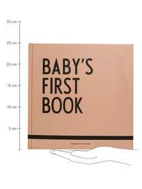 Babyboek Baby´s First Book, Papier, Roze, B 25 x H 25 cm