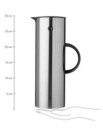 Pichet isotherme EM77, 1 L, Plastique ABS avec partie intérieure en verre, Couleur argentée, haute brillance, 1 L