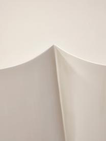 Mesa auxiliar Flower, Tablero de fibras de densidad media (MDF) pintado, Beige, An 43 x Al 46 cm
