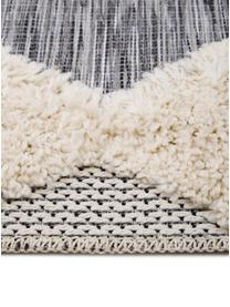 In- & Outdoor-Teppich Tiddas mit Hoch-Tief-Effekt, Flor: 100% Polypropylen, Grau, Beige, B 155 x L 230 cm (Größe M)