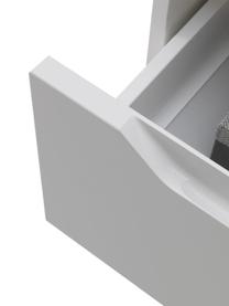 Belsk badkamermeubel, B 60 cm, Frame: krasvaste melamine, gelak, Wit, B 60 x H 27 cm
