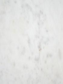 Grande table basse en marbre Alys, Blanc, marbré, noir, larg. 120 x prof. 75 cm