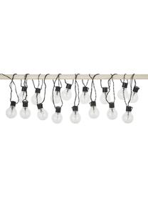 Outdoor LED lichtslinger Partaj, 950 cm, 16 lampions, Lampions: kunststof, Zwart, L 500 cm