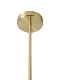 Große Pendelleuchte Vivian, Lampenschirm: Glas, Baldachin: Metall, beschichtet, Goldfarben, Ø 65 x H 88 cm