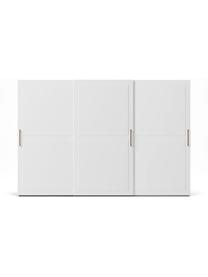 Armario modular Charlotte, 3 puertas correderas (300 cm), diferentes variantes, Estructura: aglomerado con certificad, Blanco, Interior Basic (Al 200 cm)