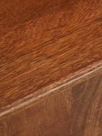 Aparador de madera maciza Paul, estilo retro, Parte trasera: tablero de fibras de dens, Marrón, B 180 x H 75 cm