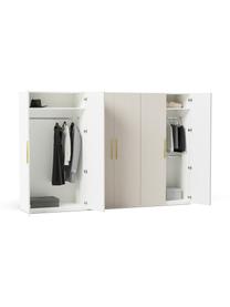 Modulární skříň s otočnými dveřmi Simone, šířka 300 cm, více variant, Dřevo, béžová, Interiér Classic, výška 236 cm