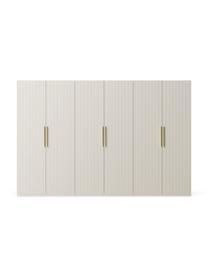 Modularer Drehtürenschrank Simone, 300 cm Breite, mehrere Varianten, Korpus: Spanplatte, FSC-zertifizi, Holz, Beige, Premium Interior, B 300 x H 236 cm