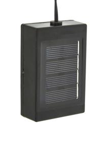 Solar LED-Lichterkette Glow, 150 cm, 10 Lampions, Lampions: Kunststoff, Schwarz, Bunt, L 150 cm
