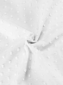 Plumetti-Bettwäsche Aloide in Weiß, Webart: Plumetti Fadendichte 160 , Weiß, 200 x 200 cm + 2 Kissen 80 x 80 cm