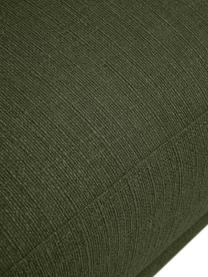 Divano letto 3 posti Fluente, Rivestimento: 80% poliestere, 20% Ramie, Struttura: legno di pino massiccio, , Piedini: metallo verniciato a polv, Tessuto verde scuro, Larg. 220 x Alt. 86 cm