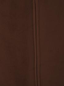 Sillón cóctel de terciopelo Louise, Tapizado: terciopelo (poliéster) 30, Patas: metal recubierto, Terciopelo marrón, An 76 x F 75 cm