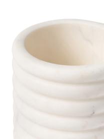 Mramorová dóza Orta, Mramor, Bílá, mramorovaná, Ø 10 cm, V 14 cm