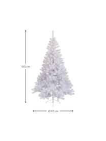 Decoratieve kerstboom Imperial, Voet: metaal, Wit, Ø 97 x H 150 cm
