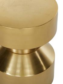 Pomocný stolík Juliana, Potiahnutý kov, Odtiene zlatej, mierne lesklá, Ø 36 x V 45 cm