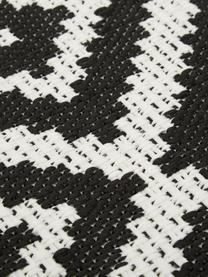 Interiérový/exteriérový koberec Miami, 70 % polypropylen, 30 % polyester, Černá, bílá, Š 200 cm, D 290 cm (velikost L)