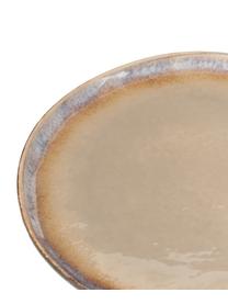 Ręcznie wykonany talerz deserowy Nomimono, 2 szt., Kamionka, Szary, greige, Ø 17 cm