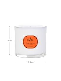 Bougie parfumée à trois mèches Vintage Aromatherapy (orange, bois de cèdre & clous de girofle), Orange, bois de cèdre, clous de girofle, Ø 12 x haut. 11 cm