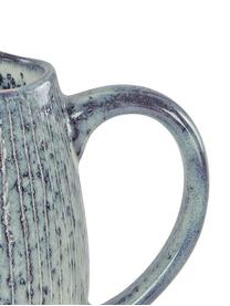 Pot à lait artisanal Nordic Sea, 300 ml, Grès cérame, Tons gris et bleus, Ø 12 x haut. 9 cm