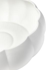 Bol decorativo de gres Valerian, Gres, Blanco, Ø 39 x Al 13 cm