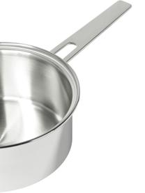 Komplet garnków ze stali szlachetnej Design Plus, 7 elem., Stal szlachetna 18/10, Odcienie srebrnego, Komplet z różnymi rozmiarami