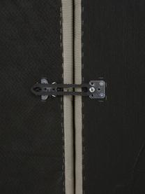 Sofá rinconera modular de pana Lennon, Tapizado: pana (92% poliéster, 8% p, Estructura: madera de pino maciza, ma, Patas: plástico, Pana gris, An 238 x F 180 cm, chaise longue izquierda