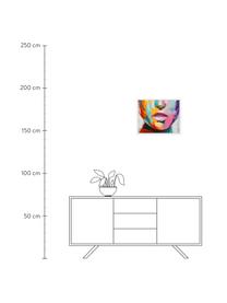 Gerahmter Digitaldruck Colorful Emotions, Bild: Digitaldruck auf Papier, , Rahmen: Holz, lackiert, Front: Plexiglas, Bunt, B 53 x H 43 cm