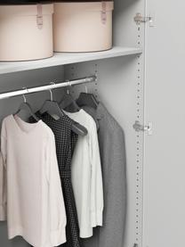 Armario modular Simone, 5 puertas (250 cm), diferentes variantes, Estructura: aglomerado con certificad, Madera, gris, Interior Basic (An 250 x Al 200 cm)