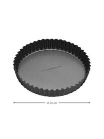 Plats de cuisson rond avec revêtement antiadhésif MasterClass, tailles variées, Acier au carbone avec revêtement antiadhésif, Noir, Ø 30 x haut. 4 cm