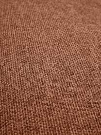 Middelste module Lennon, Bekleding: 100% polyester De slijtva, Frame: massief grenenhout, FSC-g, Poten: kunststof, Geweven stof nougatkleurig, B 89 x D 119 cm