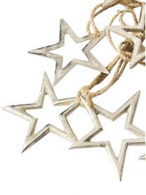 Girlande Stars 100 cm, Silberfarben, L 100 cm