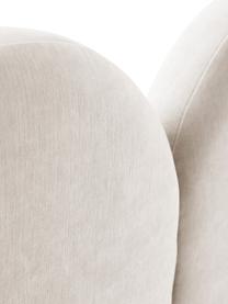 Cabecero tapizado chenilla Miami, Tapizado: 100% poliéster Alta resis, Estructura: madera de pino con certif, Blanco crema, An 185 x Al 124 cm