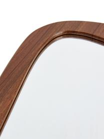 Lustro ścienne May, Ciemne drewno naturalne, S 40 x W 67 cm