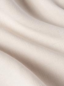Funda de cojín de lino con flecos Luana, 100% lino

Por naturaleza, el lino tiene un tacto bastante aspero y un aspecto arrugado natural
La alta resistencia al desgarro hace que el lino sea muy resistente., Beige claro, An 30 x L 50 cm