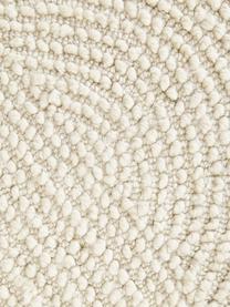 Handgeweven laagpolig vloerkleed Eleni uit gerecycled materiaal, Beige, B 80 x L 200 cm