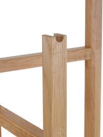 Perchero de madera Eigen, 5 ganchos, Madera de roble maciza y pintada, certificado FSC®, Roble, An 47 x Al 175 cm
