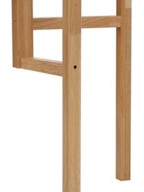 Garderobe Eigen mit 5 Haken, Eichenholz, massiv, FSC®-zertifiziert, Eichenholz, B 47 x H 175 cm