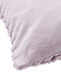 Bavlněný povlak na polštář Bell, 100 % bavlna, Vysoce lesklá fialová, Š 45 cm, D 45 cm