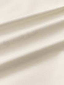 Housse de couette en percale de coton Ciana, Beige, larg. 200 x long. 200 cm