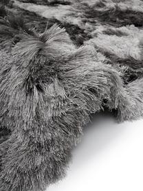 Glänzender Hochflor-Teppich Jimmy, Flor: 100% Polyester, Grau, B 160 x L 230 cm (Größe M)