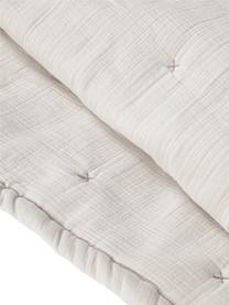 Couvre-lit en coton Lenore, Beige, larg. 250 x long. 230 cm
