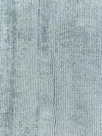 Ręcznie tkany chodnik z wiskozy Jane, Chłodny niebieski, S 80 x D 300 cm