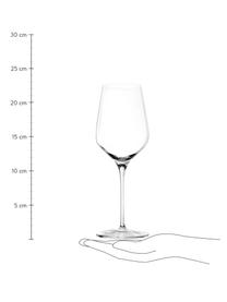 Verre à vin blanc en cristal Starlight, 6 pièces, Cristal, Transparent, Ø 9 x haut. 23 cm, 410 ml