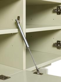 Sideboard Pebble, Korpus: Mitteldichte Holzfaserpla, Füße: Metall, beschichtet, Hellgrau, B 160 x H 55 cm