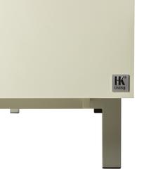 Sideboard Pebble, Korpus: Mitteldichte Holzfaserpla, Füße: Metall, beschichtet, Hellgrau, B 160 x H 55 cm