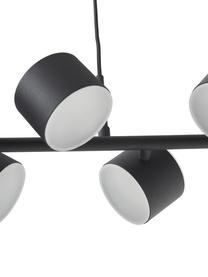 Große Pendelleuchte Milano in Schwarz, Schwarz, B 97 x H 26 cm