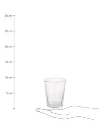 Mondgeblazen Bubble waterglazen met decoratieve luchtbellen, 4 stuks, Mondgeblazen glas, Transparant, Ø 8 x H 10 cm, 250 ml